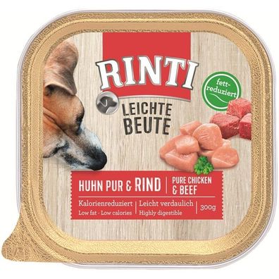 Rinti Leichte Beute Huhn Pur & Rind 18 x 300g (7,39€/kg)