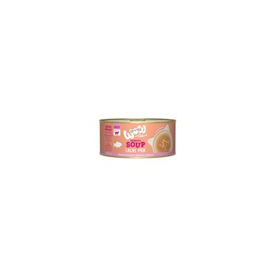 WOW Cat Suppe mit Lachs 12 x 70g (45,12€/kg)