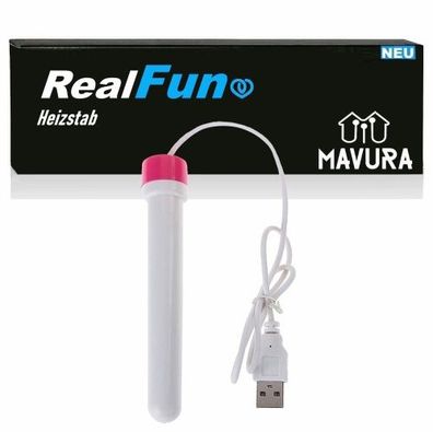 RealFun Masturbator Heizstab Sex Puppe Torso USB Taschenmuschi Sex Spielzeug 46°