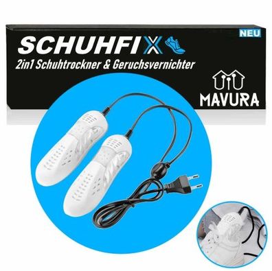 Schuhfix Schuhtrockner Geruchsvernichter Elektrischer Stiefeltrockner Schuhwärmer mit