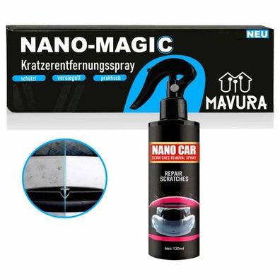 NANO-MAGIC™ magisches Auto Kratzerentfernungsspray Kratzer Entferner Lackreiniger (Na