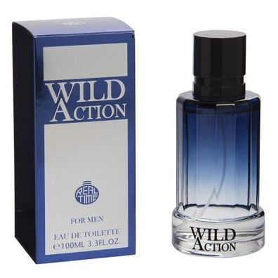 RT Eau de Toilette WILD ACTION - Herren Parfüm - frische & würzige Noten, - 100ml - D