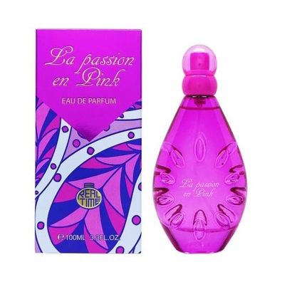RT Eau de Parfum LA Passion EN PINK - Damen Parfüm - süße & fruchtige Noten, - 100ml