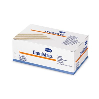 6x Hartmann Omnistrip® Wundnahtstreifen 6 x 38 mm - 300 Stück | Packung (300 Stück)