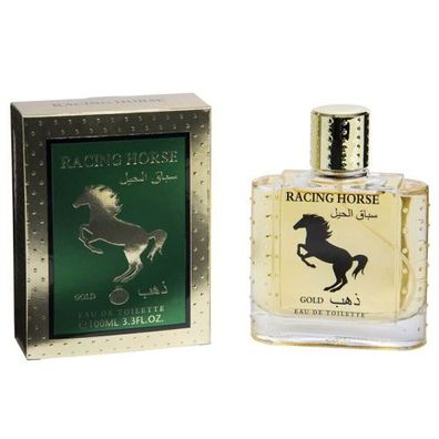 RT Eau de Toilette RACING HORSE GOLD - Parfüm für Herren - süßer & orientalischer Duf