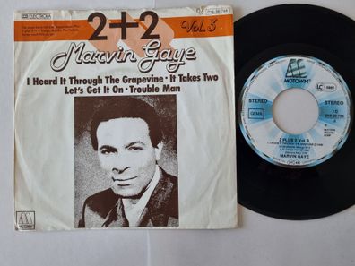 Marvin Gaye - 2 + 2/ I heard it through the grapevine/ Let's get it on 7'' Vinyl