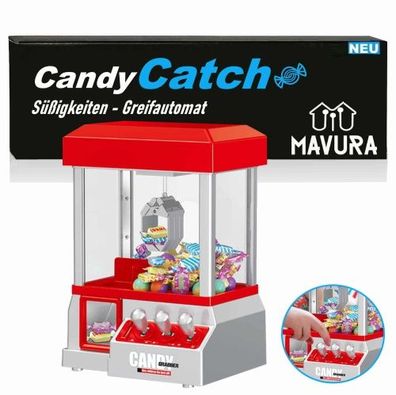 CandyCatch Süßigkeiten Greifautomat Candy Grabber Mini Süßigkeitenautomat ab 3J