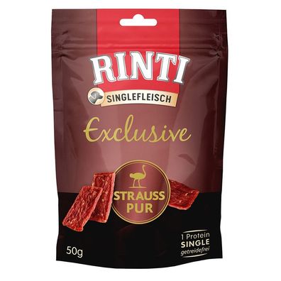 Rinti Exclusive Snack Strauß 12 x 50g (66,50€/kg)