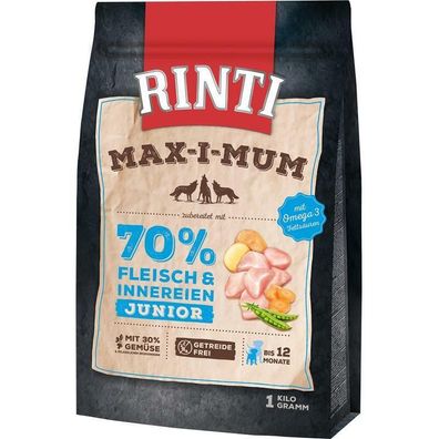 Rinti Max-i-mum Junior Huhn 7 x 1 kg (9,99€/kg)