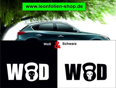 Wod Ketlebell Auto Aufkleber - Auto Tattoo - Wand Tattoo 15 x 7 cm