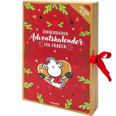 Sheepworld Gruss & Co Winter 2024 Socken Adventskalender für die Frau Neuware