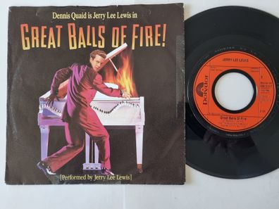 Jerry Lee Lewis - Great Balls Of Fire / Breathless 7'' Vinyl Germany