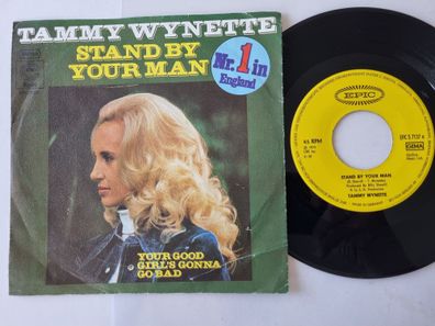 Tammy Wynette - Stand by your man 7'' Vinyl Germany/ BIG Scratch