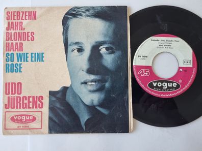 Udo Jürgens - Siebzehn Jahr, Blondes Haar 7'' Vinyl Germany