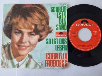 Cornelia Froboess - Schreib es in den Sand 7'' Vinyl Germany