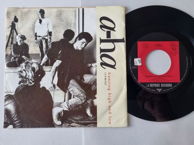 a-ha - Hunting high and low (Remix) 7'' Vinyl Germany