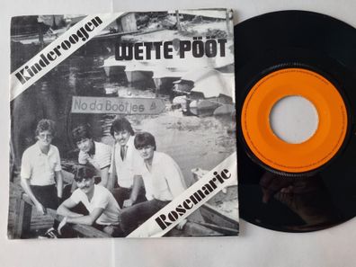 Wette Pööt - Kinderoogen/ Rosemarie 7'' Vinyl Europe Mispress!