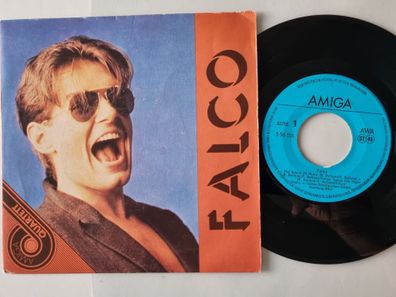 Falco - Rock me Amadeus/ Vienna calling/ The sound of Music 7'' Vinyl EP Amiga