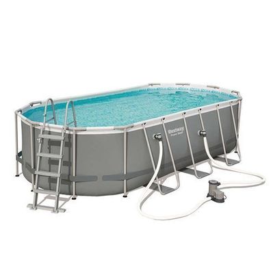 Pool mit Gestell Power Steel 549 x 274 x 122 cm 13430 l Bestway