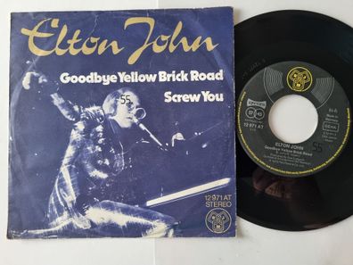 Elton John - Goodbye Yellow Brick Road 7'' Vinyl Germany