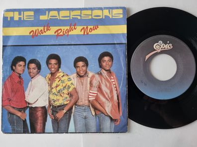 The Jacksons/ Michael Jackson - Walk right now 7'' Vinyl Holland