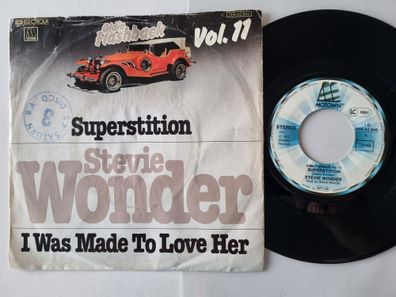 Stevie Wonder - Superstition/ I was made to love her 7'' Vinyl Germany