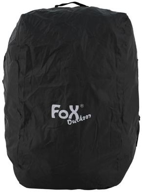 MFH | Fox Outdoor | Rucksacküberzug | "Transit I" | Raincover | Regenhülle | schwar