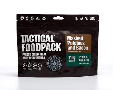 Tactical Foodpack | Mashed Potatoes and Bacon | 110g | 601 kcal