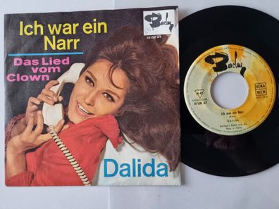 Dalida - Ich war ein Narr/ Das Lied vom Clown 7'' Vinyl Germany SUNG IN GERMAN