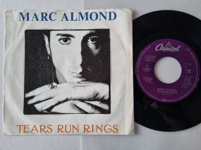 Marc Almond - Tears run rings 7'' Vinyl US WITH COVER