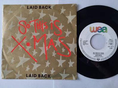 Laid Back - So This Is X-Mas 7'' Vinyl Germany/ Christmas