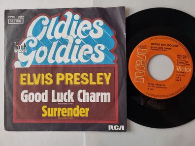 Elvis Presley - Good luck charm/ Surrender 7'' Vinyl Germany