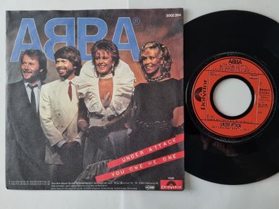 ABBA - Under Attack / You Owe Me One 7'' Vinyl Germany