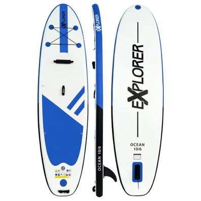 Explorer SUP Set Ocean 10.6 | 320 x 84 x 12,7 cm | blau