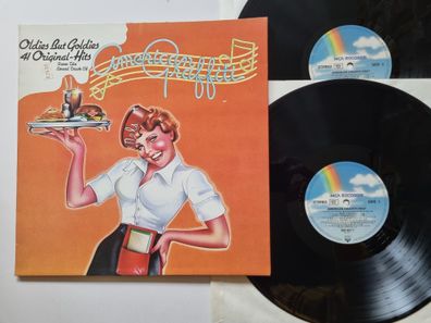 Various– 41 Original Hits From The Sound Track Of American Graffiti 2 x Vinyl LP