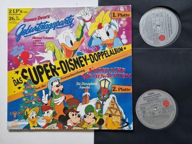 Michael Schanze/ Die Disneyland-Familie - Das Super-Disney-Doppelalbum 2x Vinyl