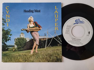 Cyndi Lauper - Heading west 7'' Vinyl Holland