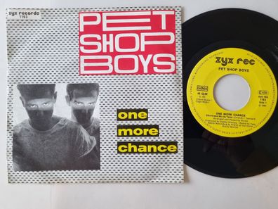 Pet Shop Boys - One more chance (Hurricane Mix by Tess) 7'' Vinyl Germany