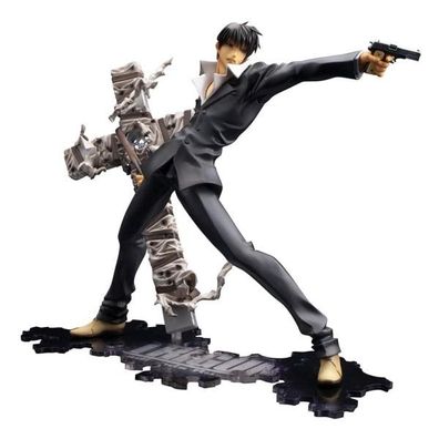 Trigun Badlands Rumble ARTFX J Statue 1/8 Nicholas D. Wolfwood Renewal Package Versio