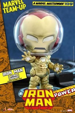 Marvel Comics Cosbaby (S) Minifigur Iron Man (Hydro Armor) 10 cm