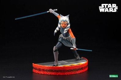 Star Wars The Clone Wars ARTFX PVC Statue 1/7 Ahsoka Tano Escape from the Clones 24 c