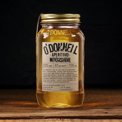 O´Donnell Moonshine 700ml Aperitivo 20% vol. Neuware