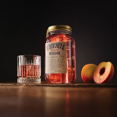O´Donnell Moonshine 700ml Pfirsich 20% vol. Neuware