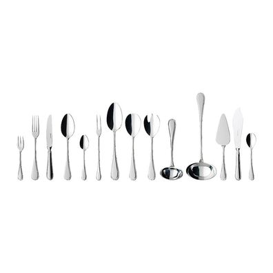 Villeroy & Boch Kreuzband Septfontaines Tafelbesteck 70tlg. Edelstahl silber/plati