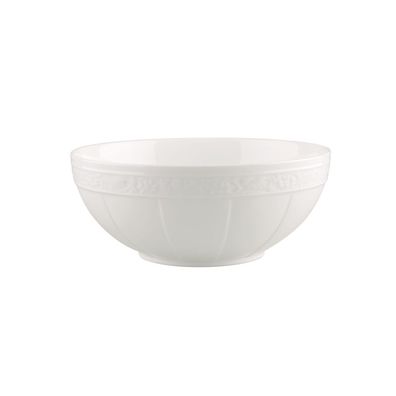 Villeroy & Boch White Pearl Schüssel rund Premium Bone Porcelain weiß 1043893170