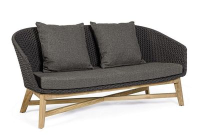 Sofa Coachella 168 x 78 x 77 cm Teakholz