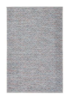 Teppich Velis 290 x 200 cm Polypropylen Blau Wohnzimmer Esszimmer Schlafzimmer