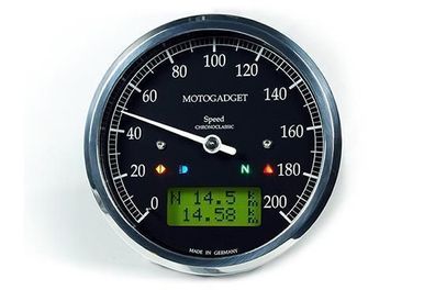 motogadget Tachometer Chronoclassic speedo, analog, 361-939