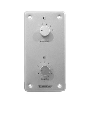 Omnitronic ELA-LS-Regler/Prog-Wähler10W mono sil