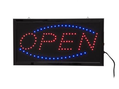 Eurolite LED Schild OPEN classic